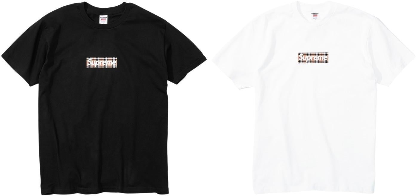 Supreme®/Burberry® Box Logo Tee